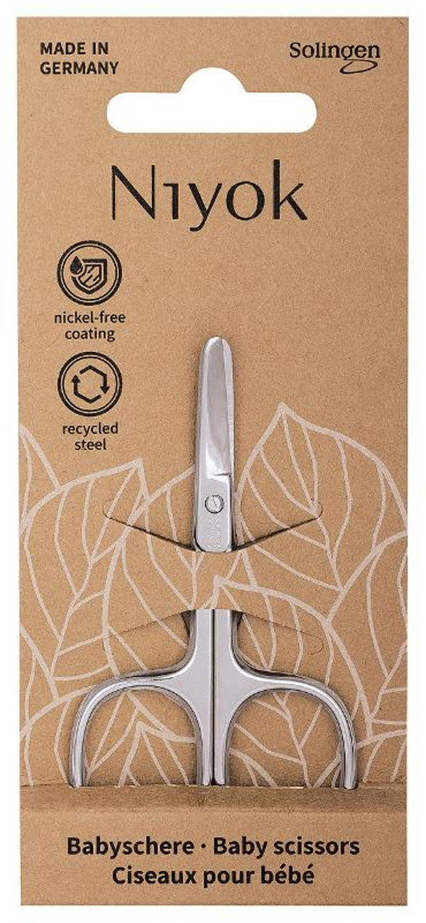 Produktfoto zu Baby Nagelschere Solingen Vitaloy Niyok Natural Cosmetics