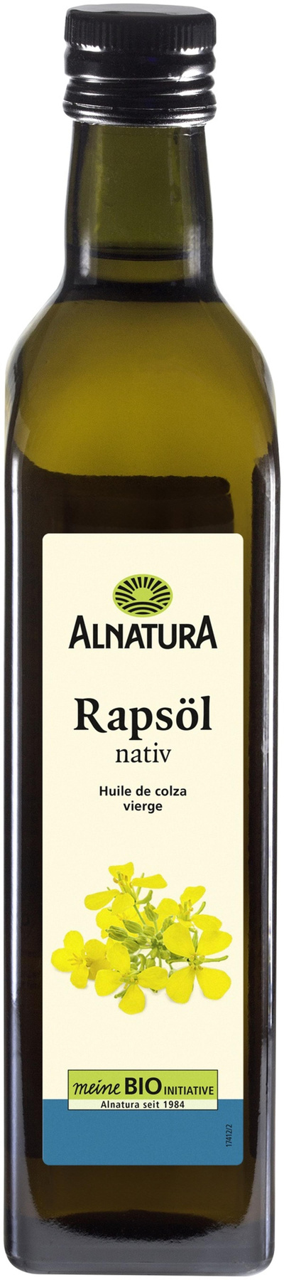 Produktfoto zu Rapsöl nativ 500 ml Alnatura