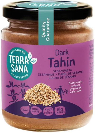 Produktfoto zu Tahin braun (Sesammus) 250g Terrasana