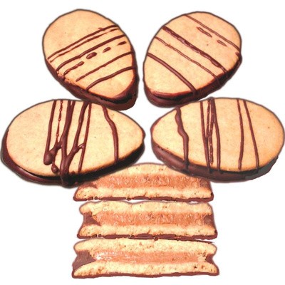 Produktfoto zu Gebäckeier mit Nougat 25g Rosmarin Bioback