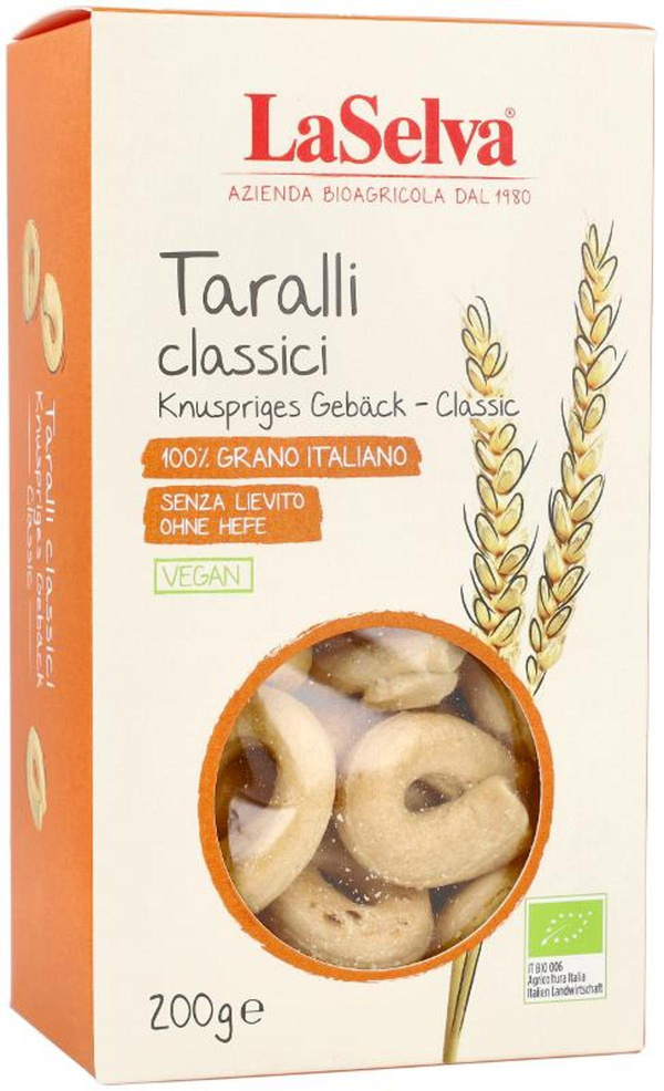 Produktfoto zu Taralli Classic 200g LaSelva