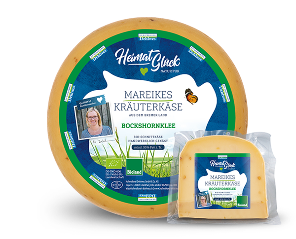 Produktfoto zu Mareikes Bockshornkleekäse 50% Hofmolkerei Dehlwes