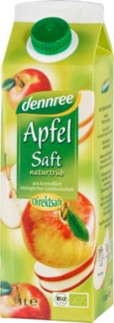 Produktfoto zu VPE Apfelsaft Direktsaft naturtrüb elopak 6x1l dennree
