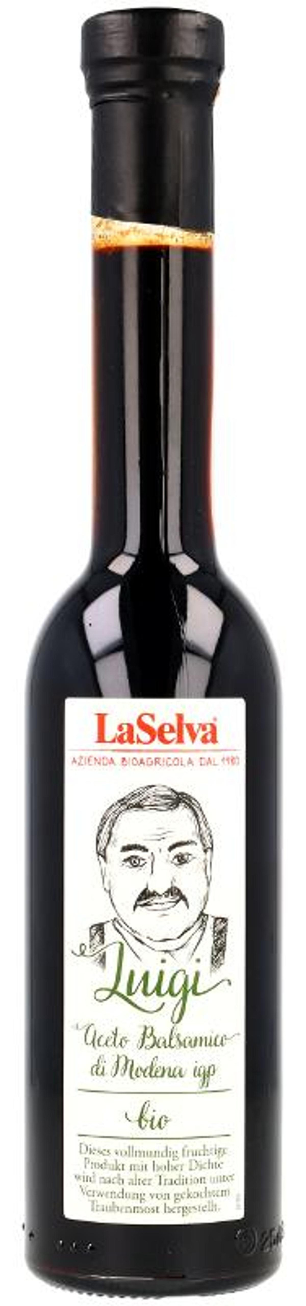Produktfoto zu Aceto balsamico di Modena IGP "Luigi" 250ml LaSelva