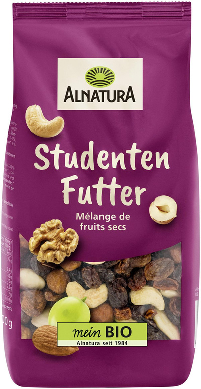 Produktfoto zu Studentenfutter 400g Alnatura