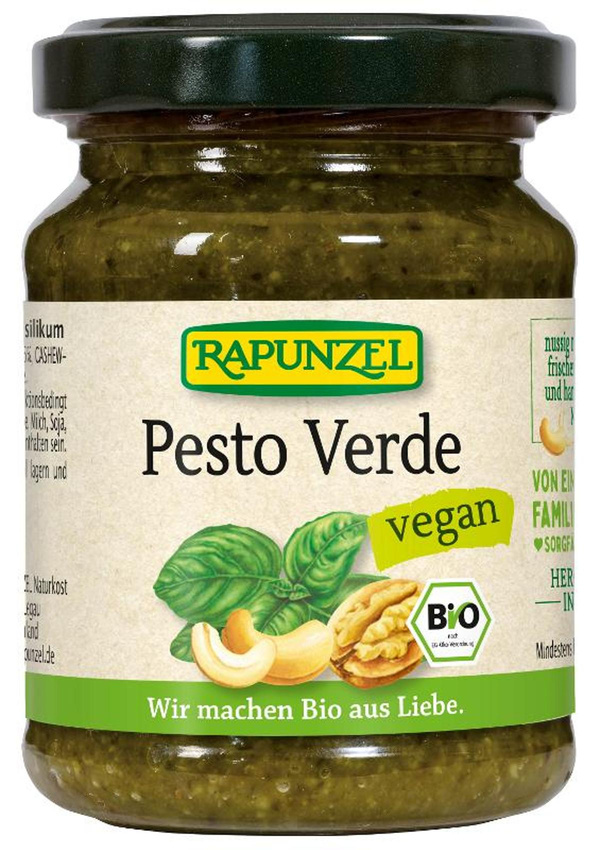 Produktfoto zu Pesto verde vegan 130ml Rapunzel
