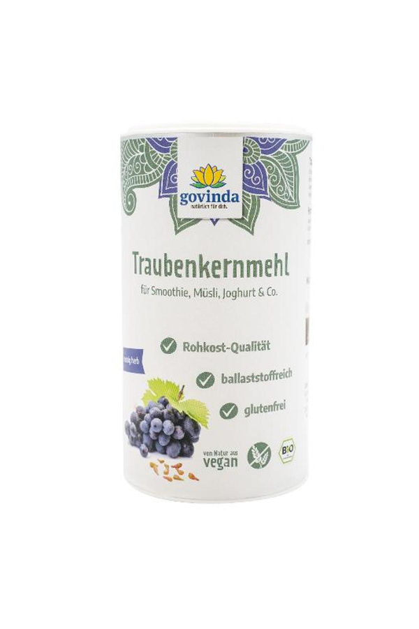 Produktfoto zu VPE Traubenkernmehl  6x200g Govinda
