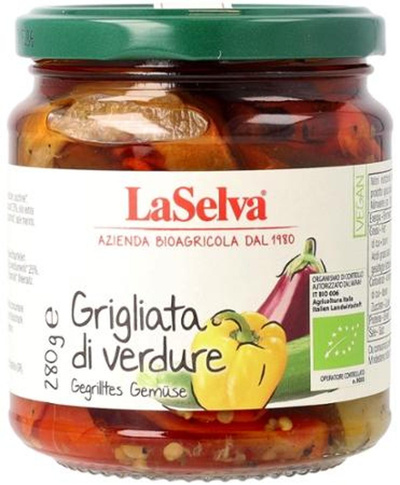 Produktfoto zu Gegrilltes Gemüse in Öl 280g LaSelva