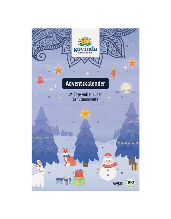 Produktfoto zu Adventskalender 216g Govinda
