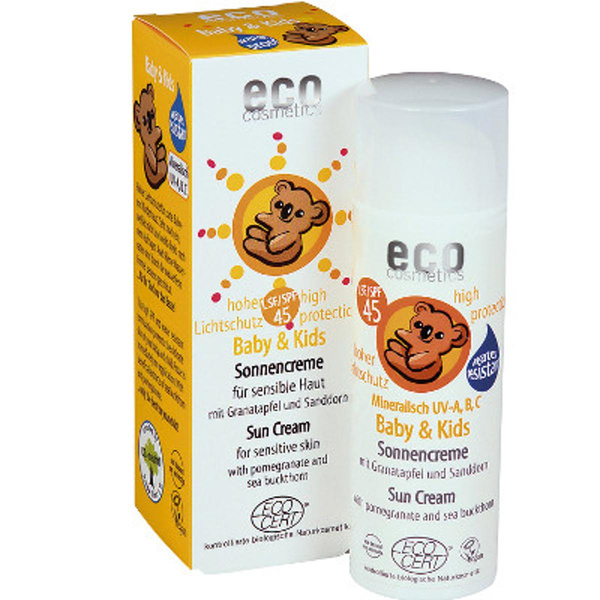 Produktfoto zu Baby & Kids Sonnencreme LSF 45 50 ml eco cosmetics