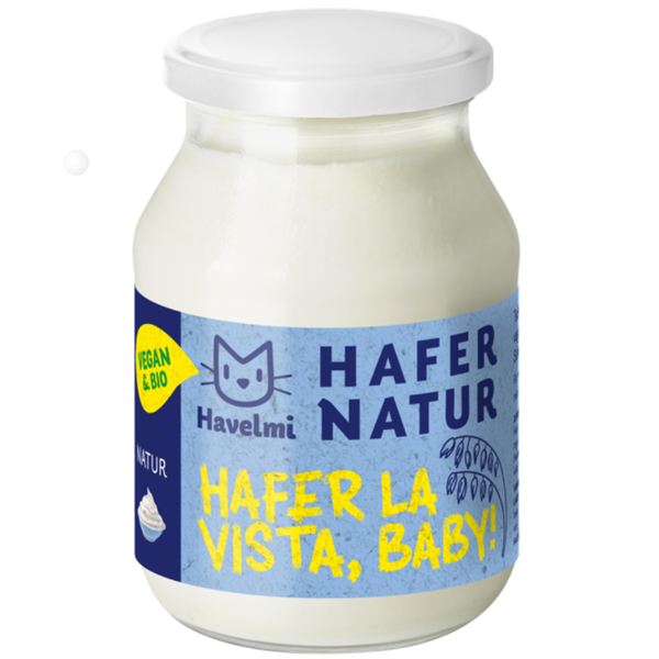 Produktfoto zu Hafer Natur Joghurtalternative 500g Havelmi