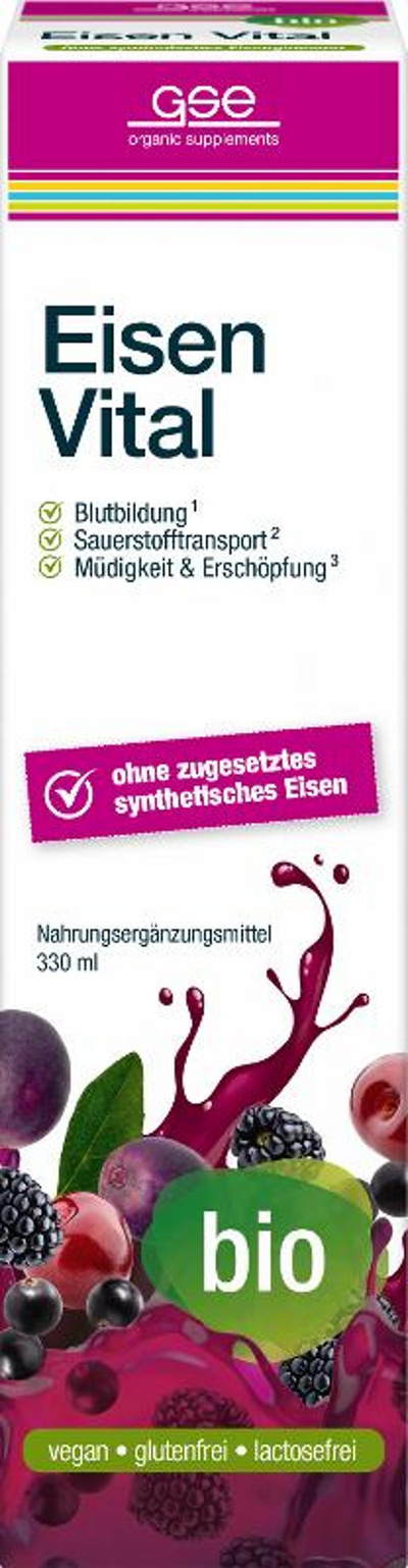 Produktfoto zu Eisen Vital Complex 330ml GSE