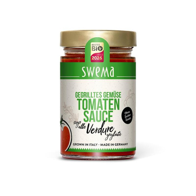 Produktfoto zu Tomatensauce gegrilltes Gemüse 300g SweMa
