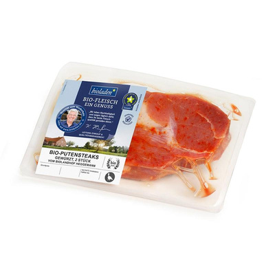 Produktfoto zu Putensteak gewürzt. ca 300g bioladen