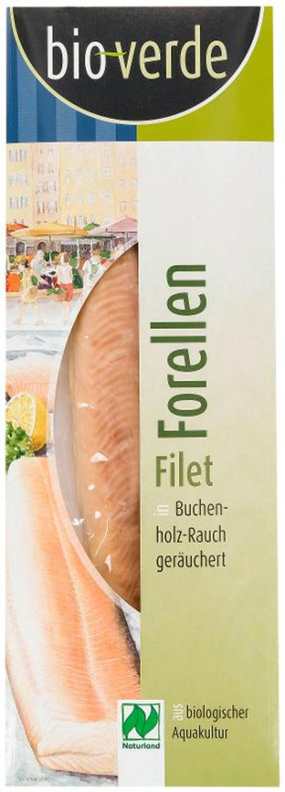 Produktfoto zu VPE Forelle geräuchert 4x125g bio-verde