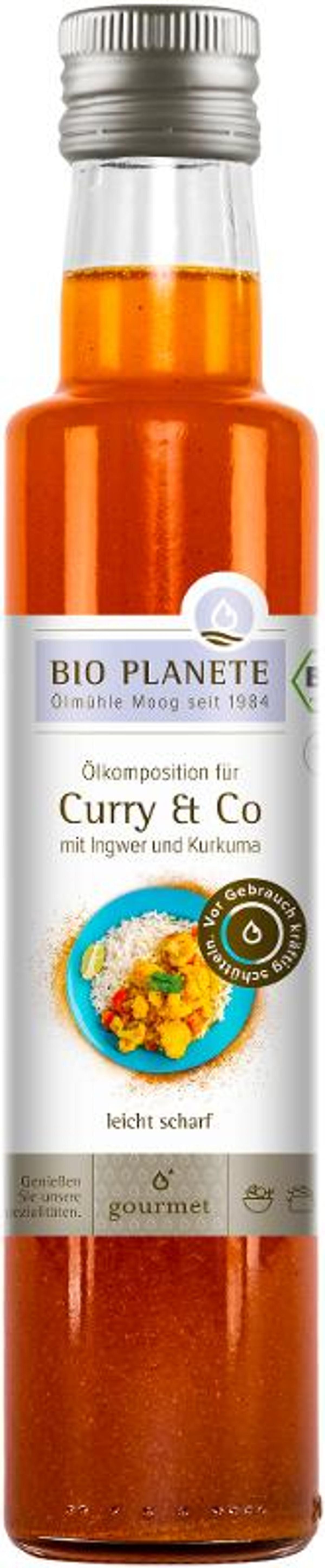 Produktfoto zu Ölkomposition Curry & Co. 250 ml Bio Planète