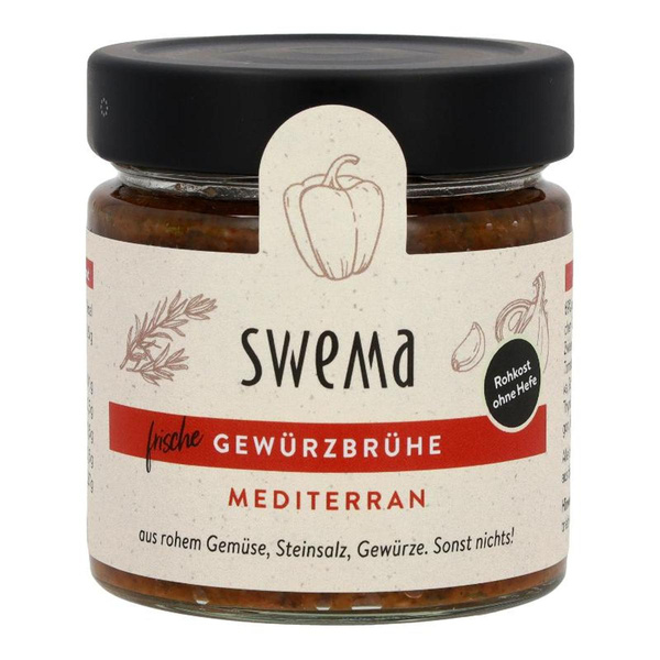 Produktfoto zu Kraftwürze mediterran 210g Swema