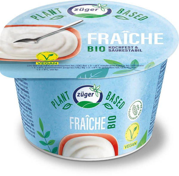 Produktfoto zu Bio Fraîche (Alternative zu Crème Fraîche) 180g Züger
