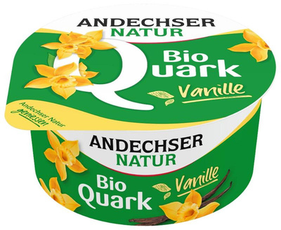 Produktfoto zu Fruchtquark Vanille 150g Andechser Natur