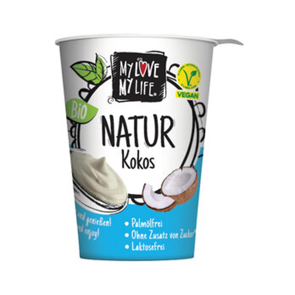 Produktfoto zu VPE Kokos Joghurt Natur ungesüßt 6x400g My Love - My Life