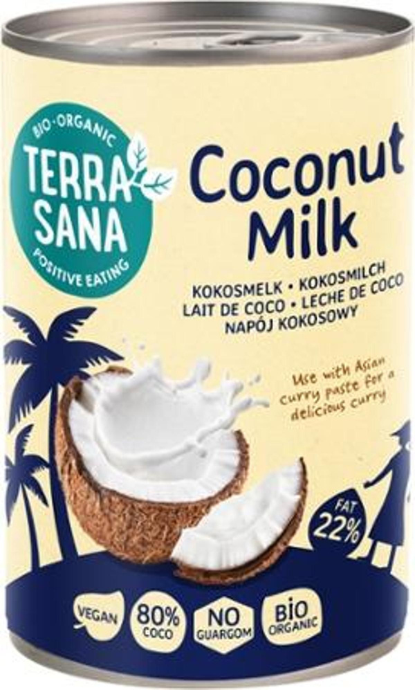 Produktfoto zu Kokosmilch 400ml TerraSana