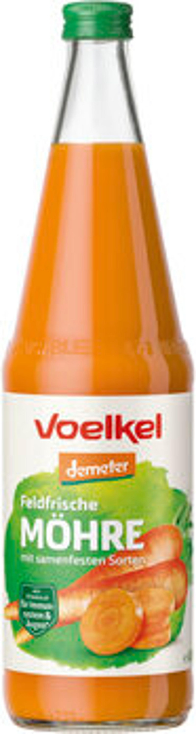 Produktfoto zu VPE Möhrensaft feldfr. 6x0,7 L Völkel