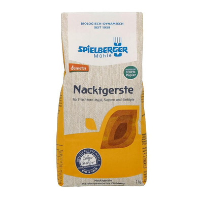 Produktfoto zu VPE Nacktgerste 6x1kg Spielberger
