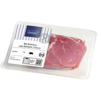 Produktfoto zu Schnitzel vom Schwein 2 St. ca. 350g bioladen