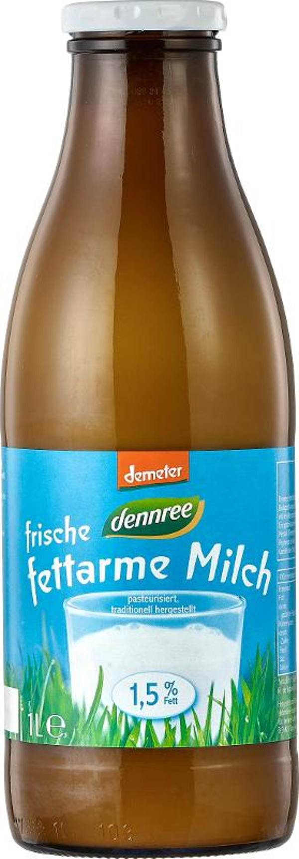 Produktfoto zu VPE Milch fettarm 1,5% 6x1 l dennree
