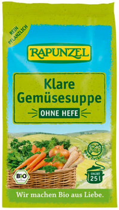 Produktfoto zu Klare Suppe ohne Hefe 500g Nachfüllpackung Rapunzel