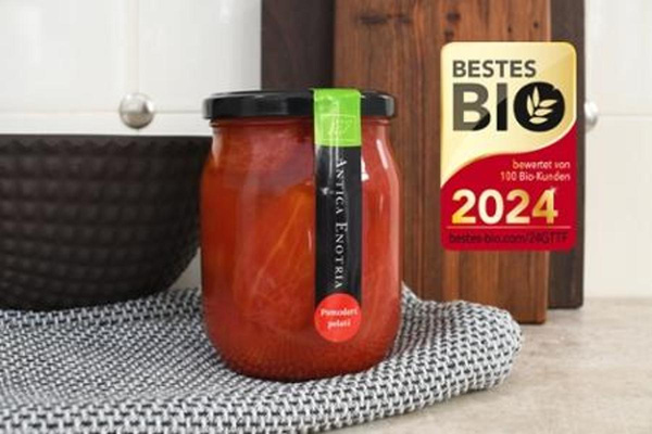 Produktfoto zu Geschälte Tomaten 580 ml Terra Famiglia