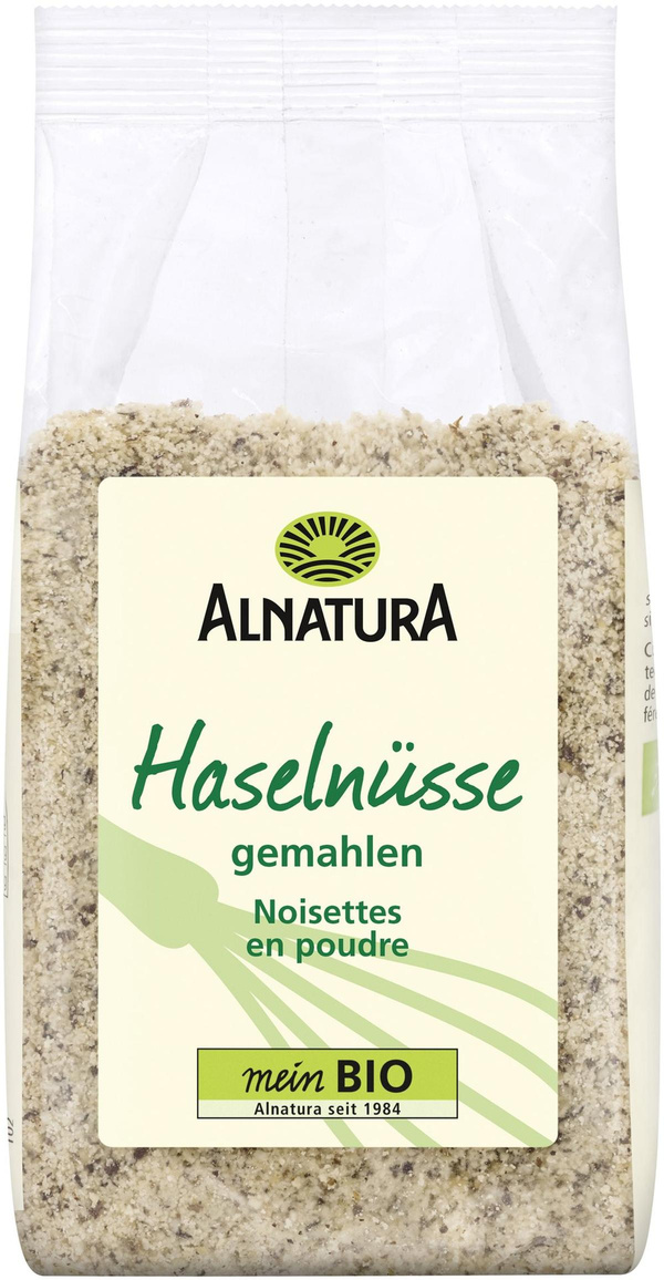 Produktfoto zu Haselnüsse gemahlen 150g Alnatura