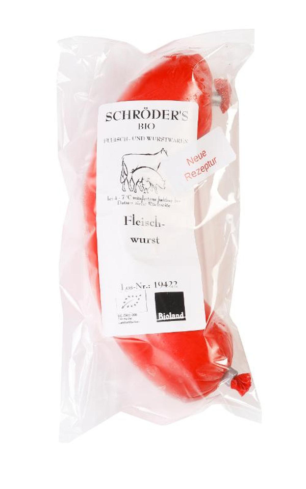 Produktfoto zu Fleischwurst 200g Schröder´s