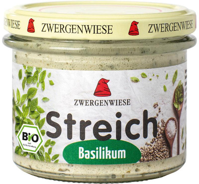 Produktfoto zu VPE Streich Basilikum 6x180g Zwergenwiese