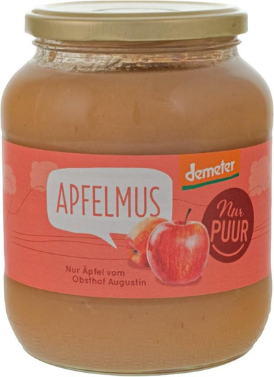 Produktfoto zu Apfelmus 700g Nur Puur