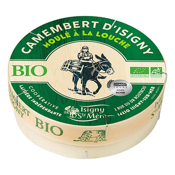 Produktfoto zu Camembert Isigny 45% 250g Vallée Verte