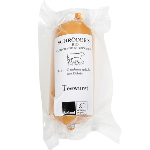 Produktfoto zu Teewurst ca. 150g Schröder's