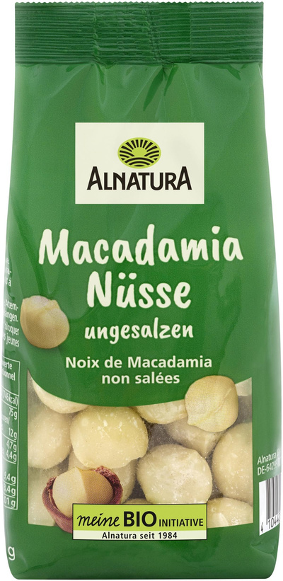Produktfoto zu Macadamianüsse 100g Alnatura