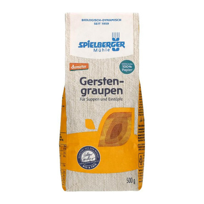 Produktfoto zu Gerstengraupen 500g Spielberger