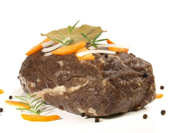 Produktfoto zu Sauerbraten in Rotwein-Essigbeize ca. 500g Chiemgauer Naturfleisch