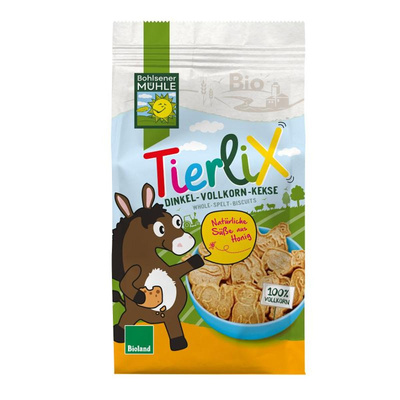 Produktfoto zu Tierlix Dinkelkekse 125g Bohlsener Mühle