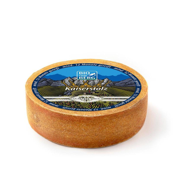 Produktfoto zu Kaiserstolz Bergkäse 12 Monate ca. 180g BioVomBerg