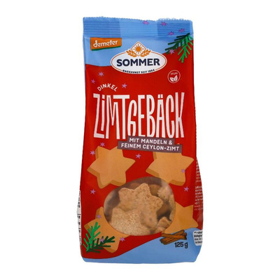 Produktfoto zu Dinkel Zimgebäck 125g Sommer