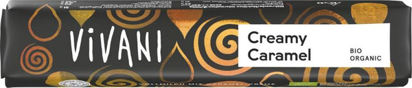 Produktfoto zu Schokoriegel Creamy Caramel 40g Vivani
