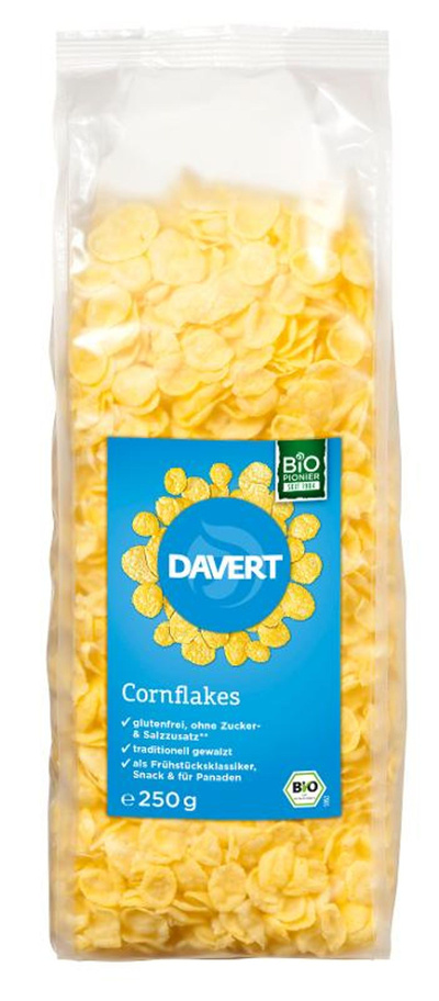Produktfoto zu VPE Cornflakes natural 6x250g Davert