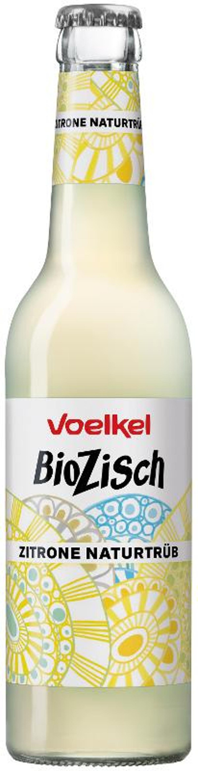 Produktfoto zu Bio Zisch Zitrone naturtrüb 0,33 l Voelkel