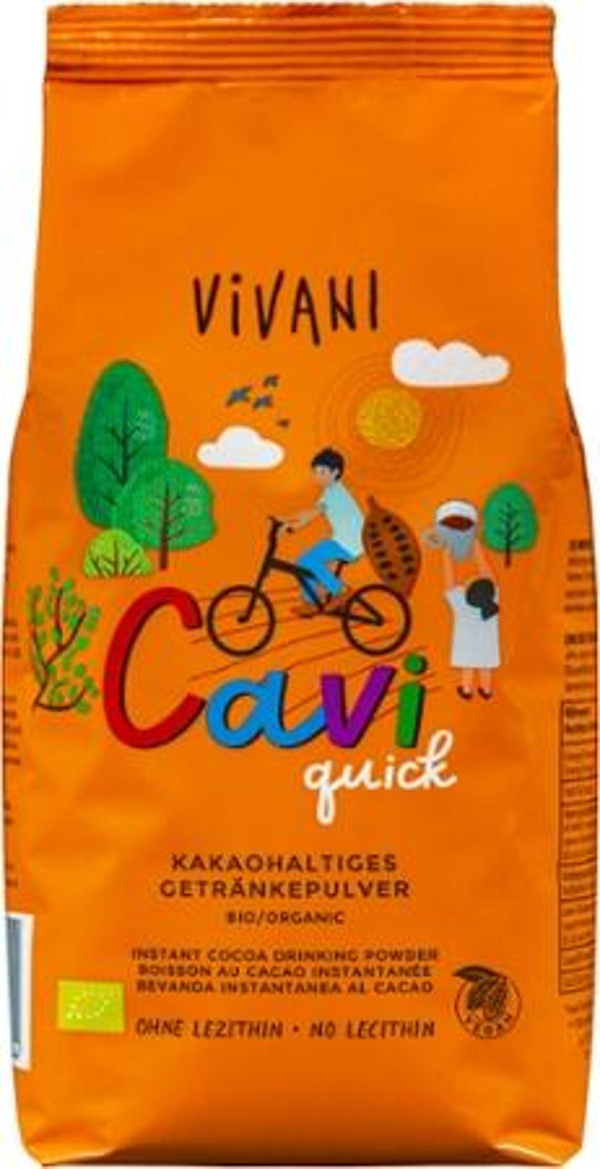 Produktfoto zu Kakao Cavi Quick Kakaopulver 400g Vivani