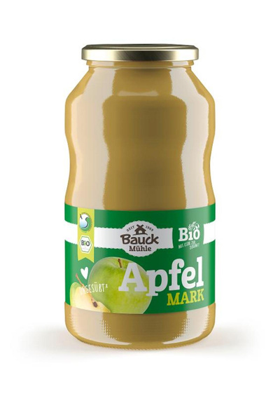 Produktfoto zu Apfelmark ungesüßt 700g Bauck Mühle