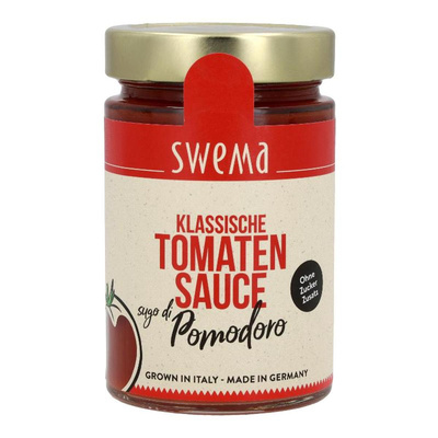 Produktfoto zu Klassische Tomatensauce 300g SweMa