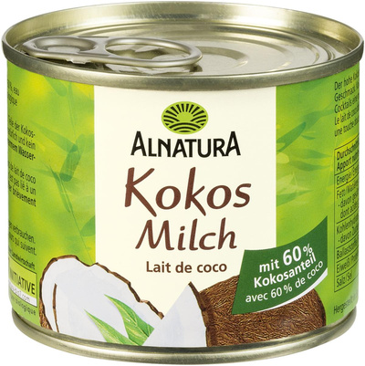 Produktfoto zu Kokosmilch 200 ml Alnatura
